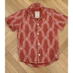 OAS Men's Short Sleeve Button-Up Shirt - Made in Portugal